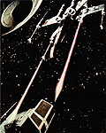 X-Wing and TIE Fighter